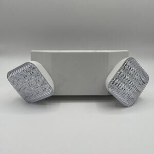 Basics LED Emergency Light, 90-Minute Backup, 120/277V, White (EU2C M6)